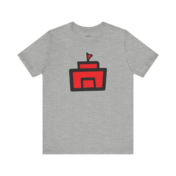 Red Castle Tee - Unisex Jersey Short Sleeve T-Shirt for Casual Style - Image 3