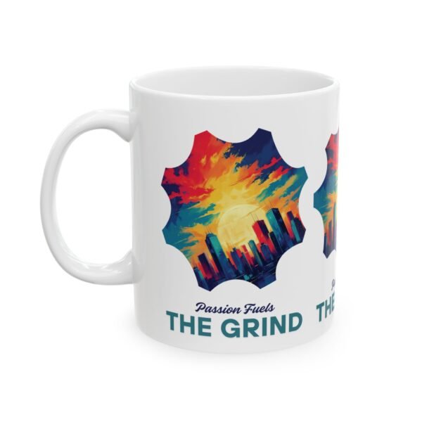 Sunrise City Ceramic Mug - Image 4