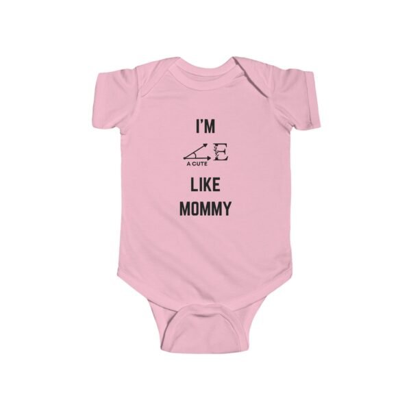 "A Cutie" - Mommy Inspired Infant Bodysuit - Perfect for Newborns - Image 3