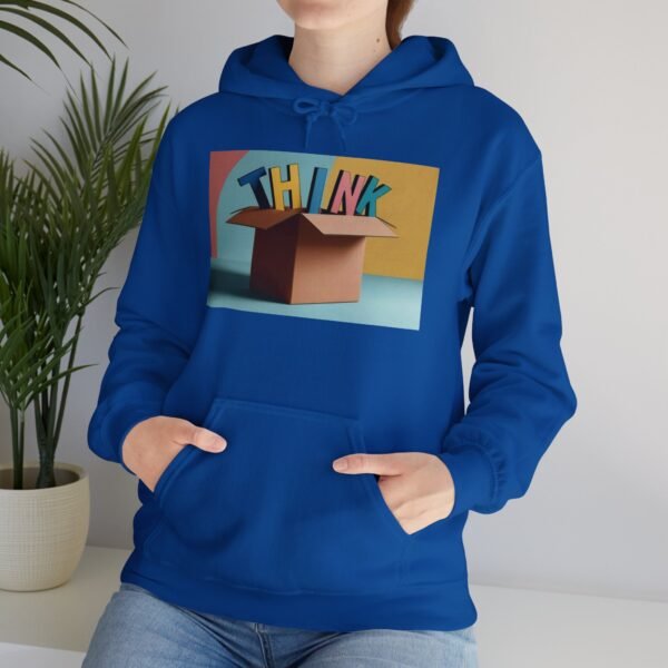 Think Outside the Box Hoodie - Unisex Heavy Blend™ Sweatshirt - Image 29