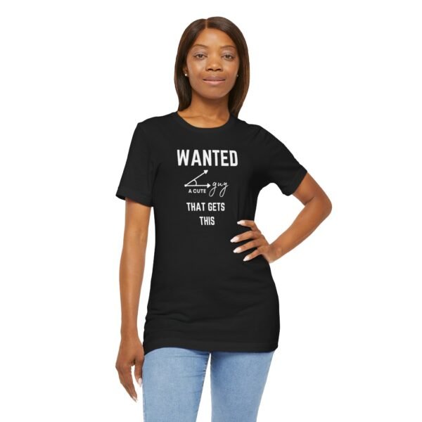 Wanted Cute Guy Tee - Funny Graphic T-Shirt for Casual Wear - Image 7