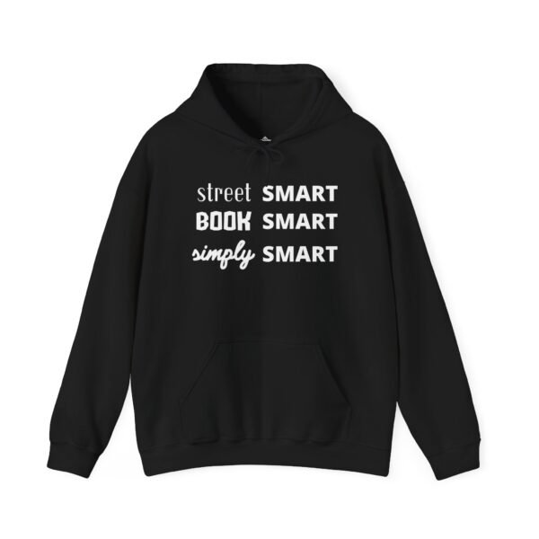 Street, Book, Simply Smart Hoodie | Unisex Heavy Blend™ Sweatshirt - Image 2