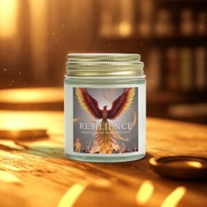Resilience Scented Candles - Coconut Apricot Wax (4oz, 9oz)