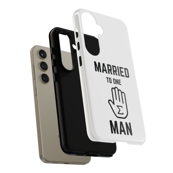 "Married to one 'Hand-Sum' Man" - Tough Phone Case - Image 18