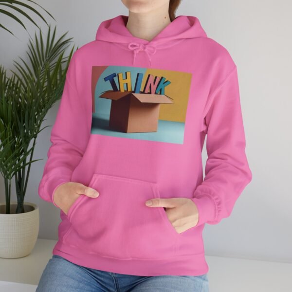Think Outside the Box Hoodie - Unisex Heavy Blend™ Sweatshirt - Image 35