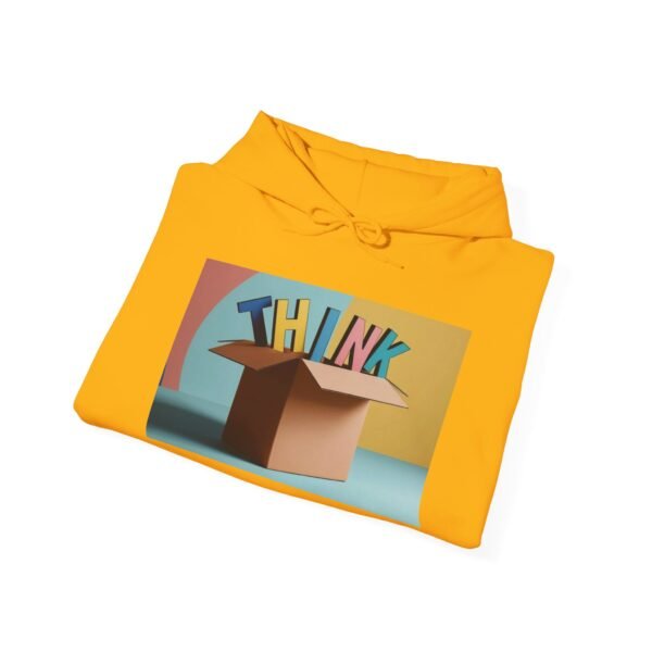 Think Outside the Box Hoodie - Unisex Heavy Blend™ Sweatshirt - Image 9