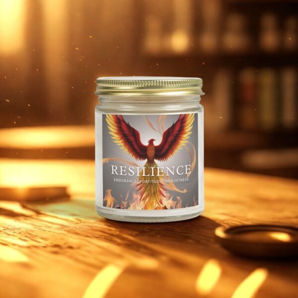 Resilience Scented Candles - Coconut Apricot Wax (4oz, 9oz) - Image 53