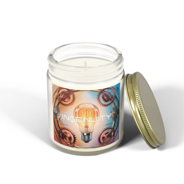 Ingenuity Scented Candle - Coconut Apricot Wax (4oz, 9oz) - Perfect Gift for Innovators & Creatives - Image 38