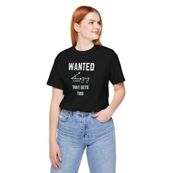 Wanted Cute Guy Tee - Funny Graphic T-Shirt for Casual Wear - Image 8