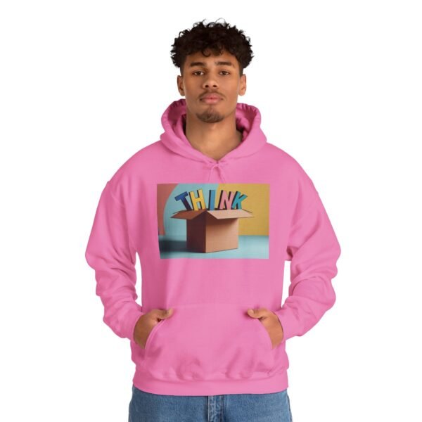 Think Outside the Box Hoodie - Unisex Heavy Blend™ Sweatshirt - Image 36