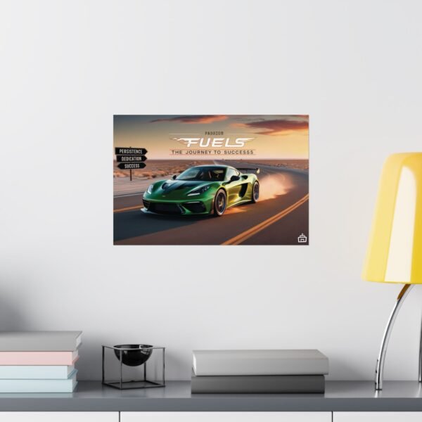 Motivational Matte Poster - "Passion Fuels: The Journey to Success" - Image 8