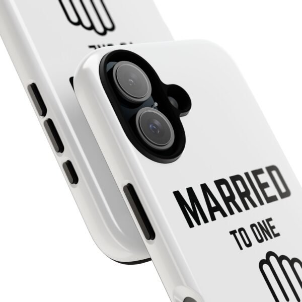 "Married to one 'Hand-Sum' Man" - Tough Phone Case - Image 3