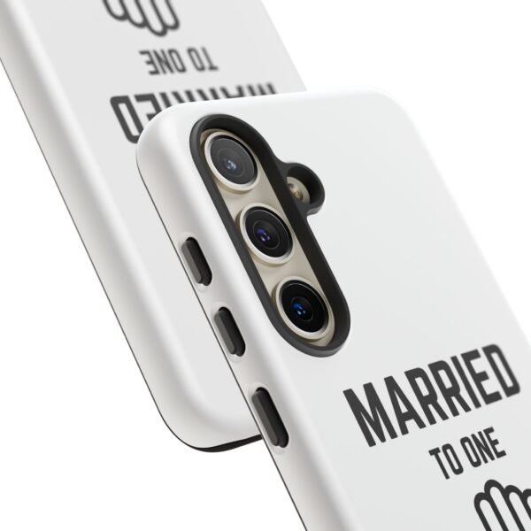 "Married to one 'Hand-Sum' Man" - Tough Phone Case - Image 20