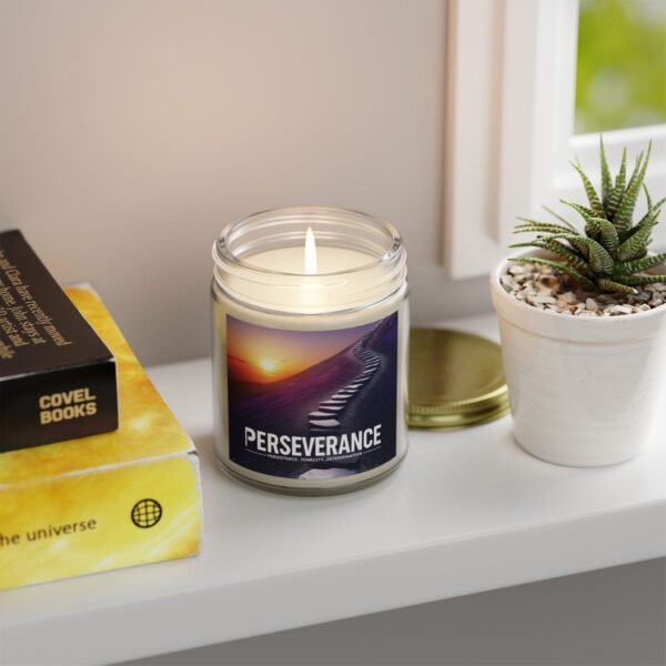 Perseverance Scented Candle - Coconut Apricot Wax (4oz, 9oz) - Image 71