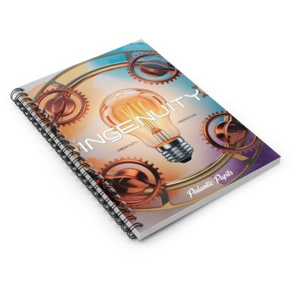 Ingenuity Spiral Notebook - Creativity & Innovation Theme - Image 3