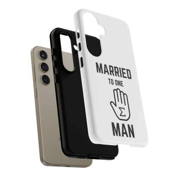 "Married to one 'Hand-Sum' Man" - Tough Phone Case - Image 22