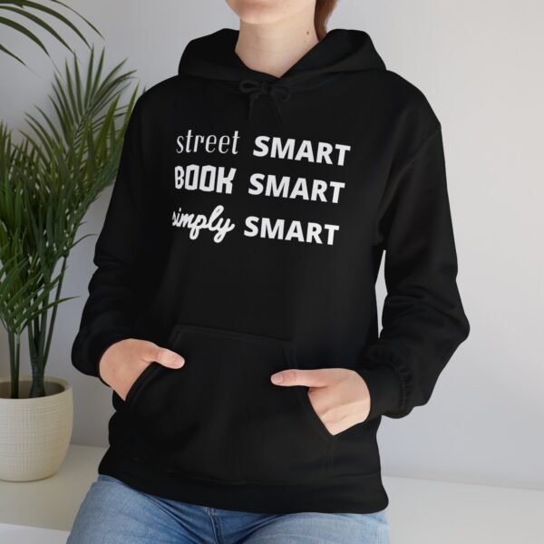 Street, Book, Simply Smart Hoodie | Unisex Heavy Blend™ Sweatshirt - Image 6
