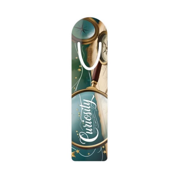 Curiosity Stainless Steel Bookmark - Perfect Gift for Book Lovers - Image 2