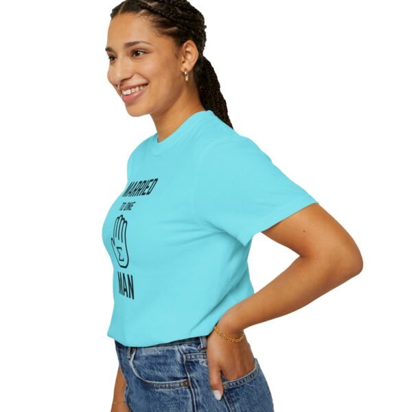 Funny Married to One Man T-Shirt | Unisex Garment-Dyed Tee - Image 15