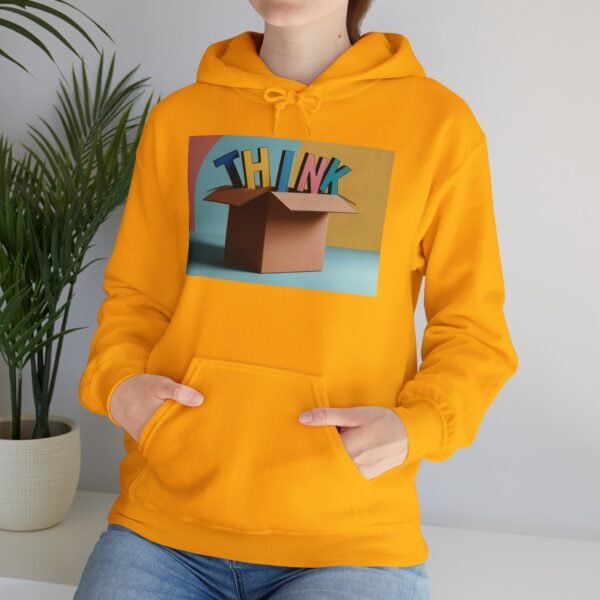 Think Outside the Box Hoodie - Unisex Heavy Blend™ Sweatshirt - Image 11