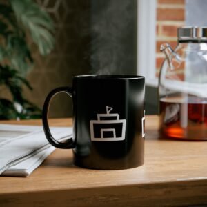 Pedantic Pupils Black Coffee Mug - Perfect for Lifelong Learners