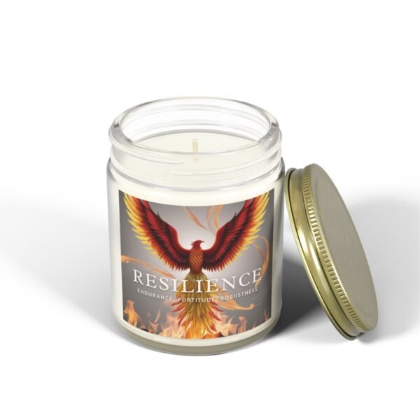 Resilience Scented Candles - Coconut Apricot Wax (4oz, 9oz) - Image 54