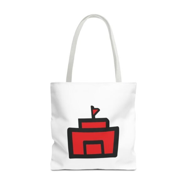 Stylish Red Castle Tote Bag – Perfect for Everyday Use and Gift Giving - Image 13