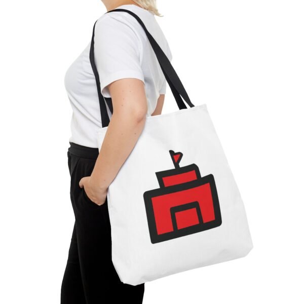 Stylish Red Castle Tote Bag – Perfect for Everyday Use and Gift Giving - Image 7
