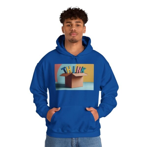 Think Outside the Box Hoodie - Unisex Heavy Blend™ Sweatshirt - Image 30