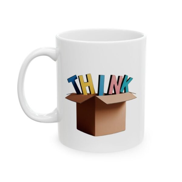 Creative Thinking Ceramic Mug - 11oz & 15oz - Perfect for Office or Home - Image 5
