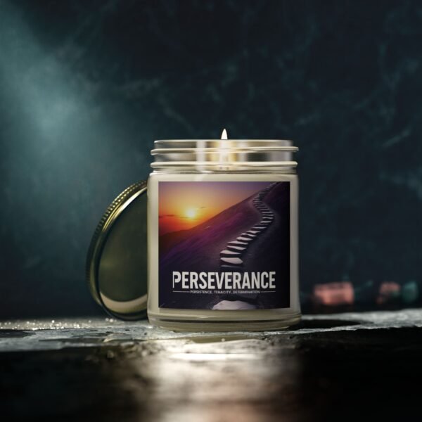 Perseverance Scented Candle - Coconut Apricot Wax (4oz, 9oz) - Image 72