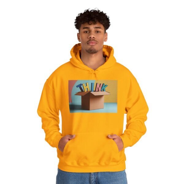 Think Outside the Box Hoodie - Unisex Heavy Blend™ Sweatshirt - Image 12