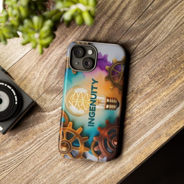 "Ingenuity" - Inspirational Tough Phone Case - Image 11