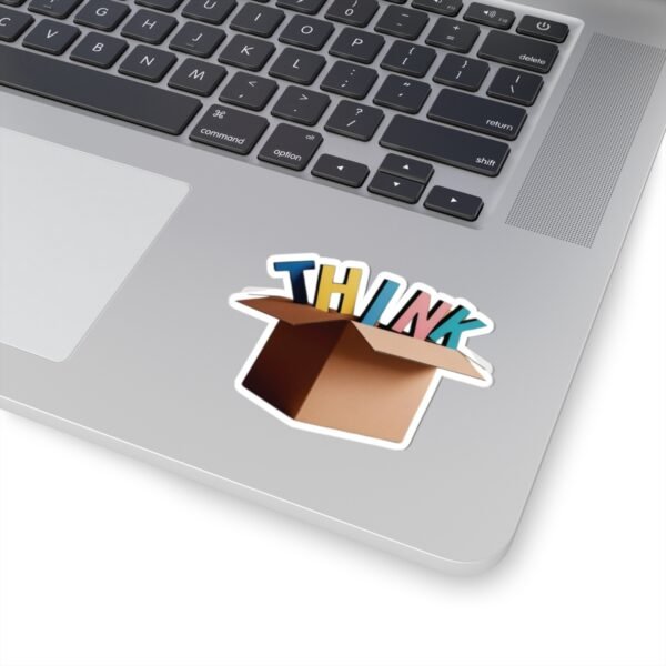 Colorful 'THINK' Kiss-Cut Stickers for Creative Expression - Image 2