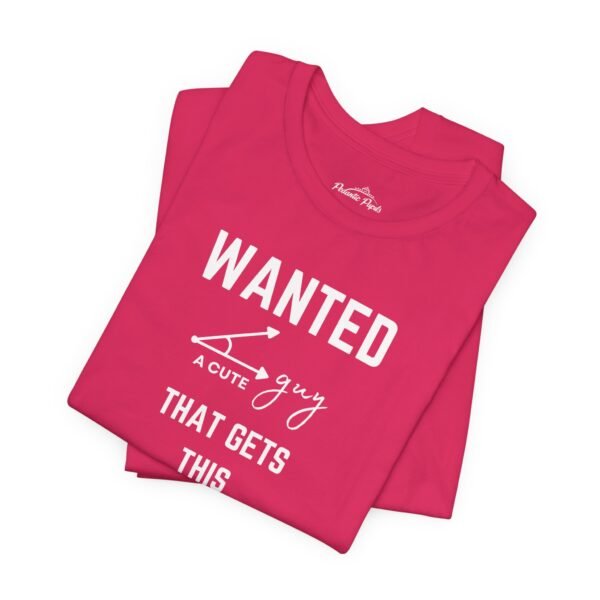 Wanted Cute Guy Tee - Funny Graphic T-Shirt for Casual Wear - Image 10