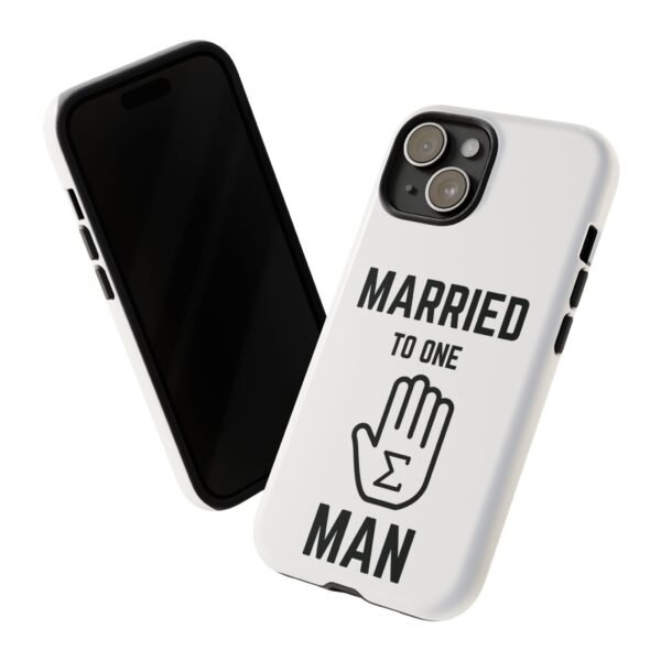"Married to one 'Hand-Sum' Man" - Tough Phone Case - Image 10