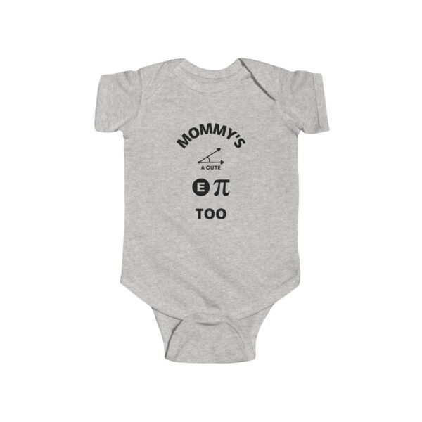 Cute Mommy Inspired Infant Bodysuit - I'm "A Cutie" Like Mommy - Image 7
