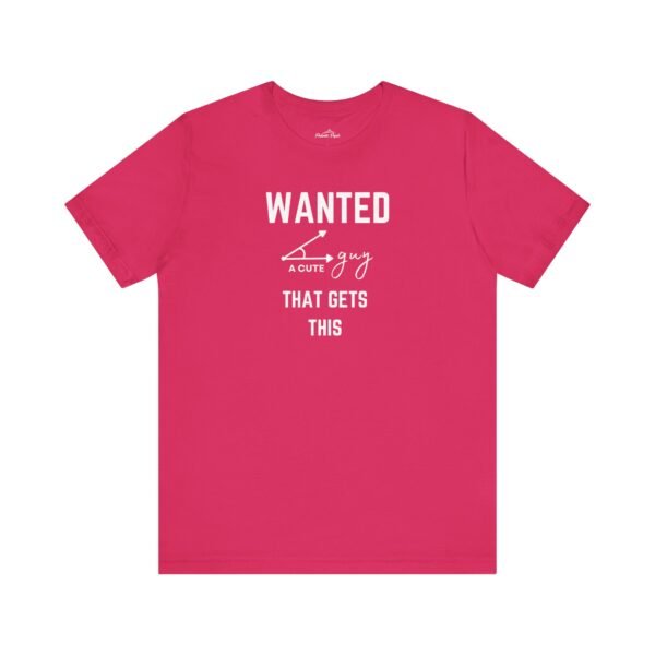 Wanted Cute Guy Tee - Funny Graphic T-Shirt for Casual Wear - Image 9