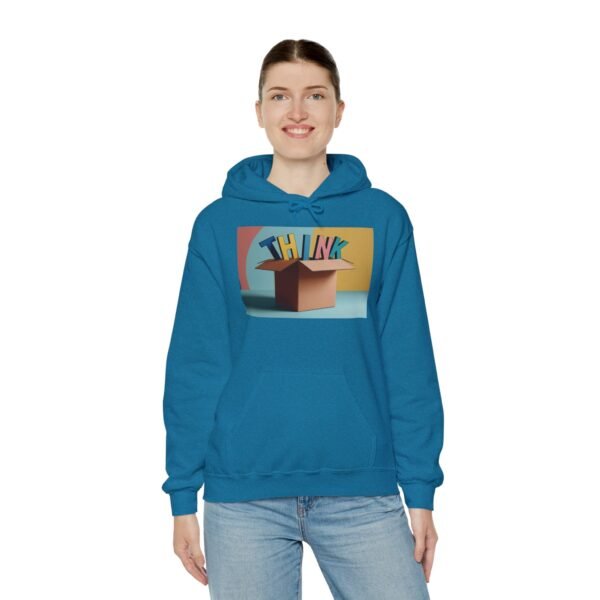 Think Outside the Box Hoodie - Unisex Heavy Blend™ Sweatshirt - Image 22