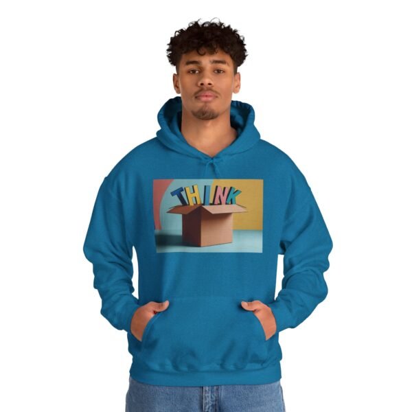 Think Outside the Box Hoodie - Unisex Heavy Blend™ Sweatshirt - Image 24