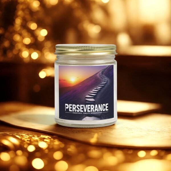 Perseverance Scented Candle - Coconut Apricot Wax (4oz, 9oz) - Image 41