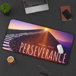 Desk Mat - Perseverance Sunset Pathway