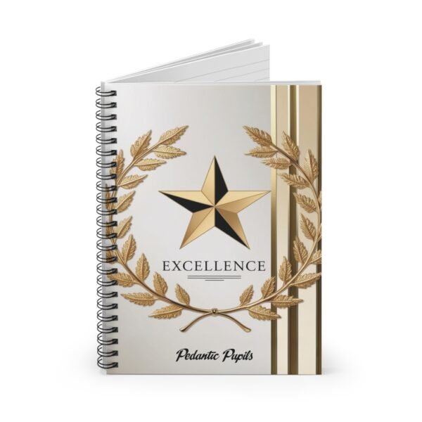 Excellence Spiral Notebook for Students | Pedantic Pupils Design - Image 2