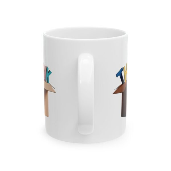 Creative Thinking Ceramic Mug - 11oz & 15oz - Perfect for Office or Home - Image 6