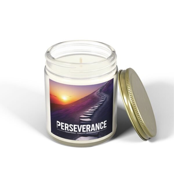 Perseverance Scented Candle - Coconut Apricot Wax (4oz, 9oz) - Image 42