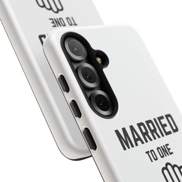 "Married to one 'Hand-Sum' Man" - Tough Phone Case - Image 42