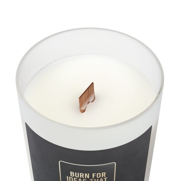 Inspirational Frosted Glass Candle - 11oz - "Burn for Ideas That Won't Burn Out" - Image 36