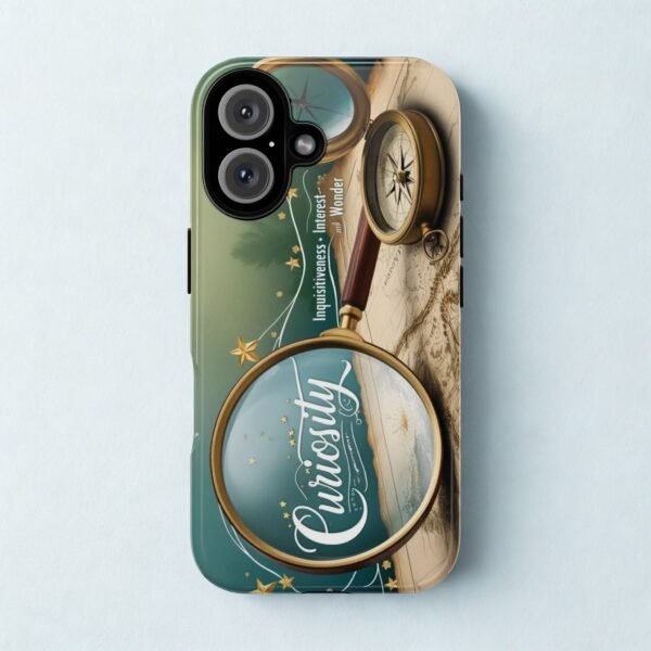 Curiosity Adventure Phone Case - Tough & Stylish Protection for Explorers