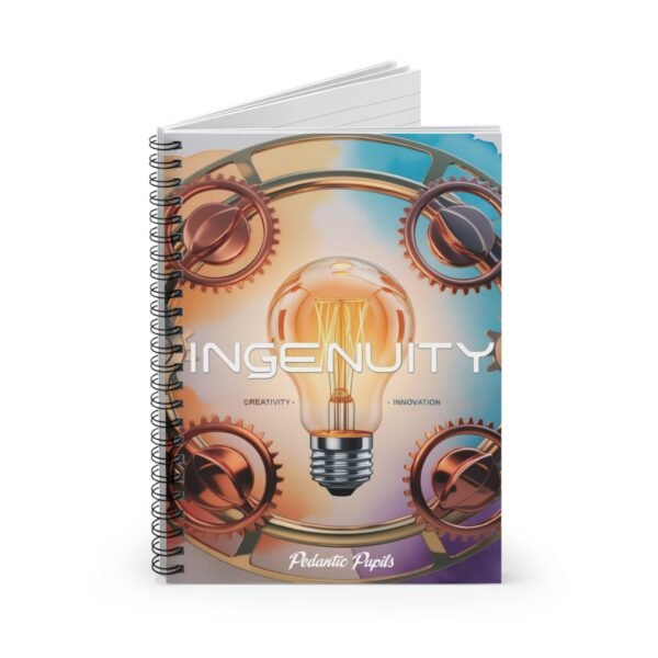 Ingenuity Spiral Notebook - Creativity & Innovation Theme - Image 2