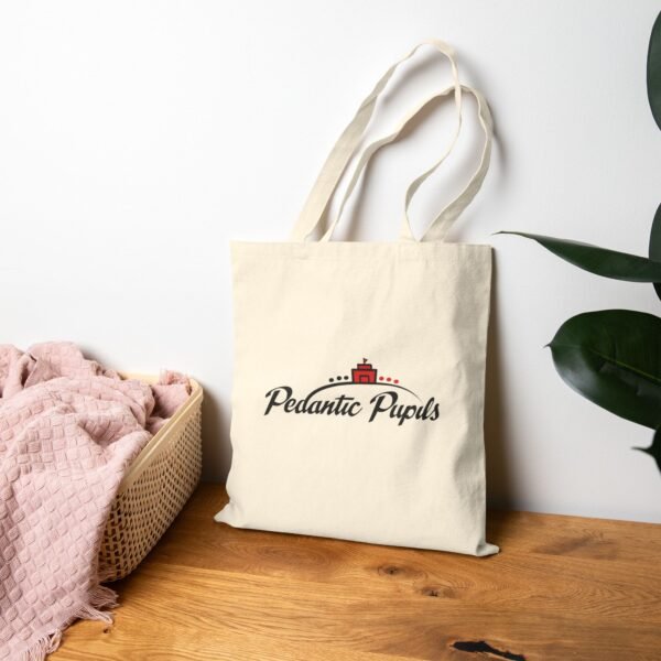 Pedantic Pupils Tote Bag - Stylish Cotton Canvas Bag - Image 3